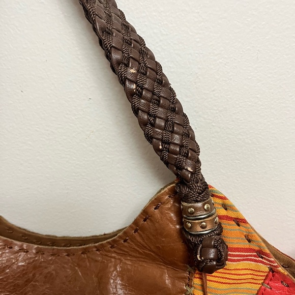 The Sak Indio Satchel Hobo Shoulder Bucket Bag - Picture 4 of 8